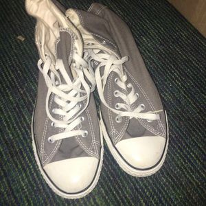 Grey converse